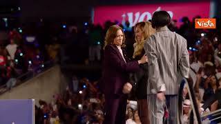 Beyoncé e Kelly Rowland sul palco con Kamala Harris in Texas per sostenerla alle elezioni Usa