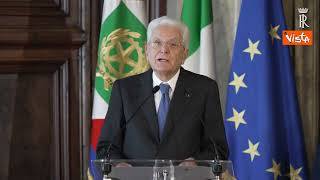 Mattarella: "Universalità delle cure è irrinunciabile, vanno rimossi i divari territoriali"