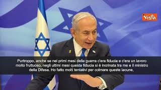 Netanyahu licenzia ministro Difesa Gallant e nomina Katz: "Divergenze su Gaza"