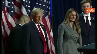 Trump vince le elezioni Usa, è il 47esimo Presidente. Gli applausi per lui al comitato di Palm Beach