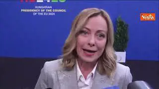 Vittoria Trump, Meloni: "Dibattito su competitività e dazi aperto da mesi"