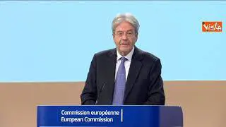 Gentiloni: Crescita moderata, ma debito sale, piu' rischi per peggioramento economia