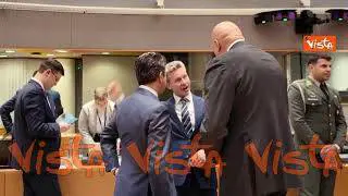 Crosetto a Bruxelles per il Consiglio europeo Affari Esteri e Difesa