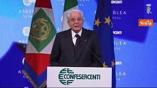 Mattarella: "Sta crescendo la presenza di aziende guidate da cittadini immigrati"