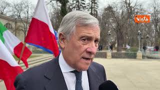 Guerra in Ucraina, Tajani: "La nostra posizione è la stessa le armi italiane solo per la difesa"