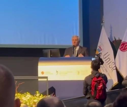 L'intervento di Tajani all'inaugurazione dell'Anno Accademico dell'Università San Raffaele