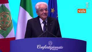 Mattarella: "L'aumento dei migranti tra gli artigiani porta ricchezza"