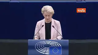 Von der Leyen: Europa deve colmare divario di competitività con USA e Cina
