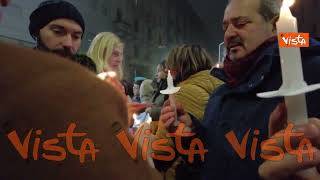 Fiaccolata per Ramy a Corvetto, applausi e lacrime: Vogliamo giustizia