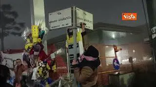 Via Ripamonti a Milano si trasforma in via Ramy con un pennarello