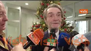 Fontana inaugura il Presepe di Natale al Pirellone: "Vogliamo ricordare le nostre tradizioni"