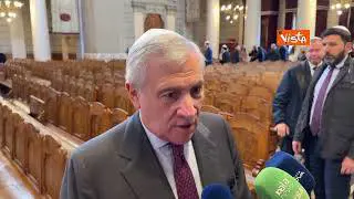 Tajani al Tempio Maggiore di Roma: "Inaccettabile offendere Segre perchè c'è la guerra a Gaza"