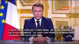 Macron: "Ho accettato le dimissioni di Barnier"
