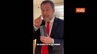 Codice strada, Salvini: In vigore dal 14/12 con ritiro breve patente per chi usa telefono alla guida
