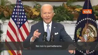 Biden: "Non permetteremo all'Isis di approfittare del vuoto di potere in Siria"