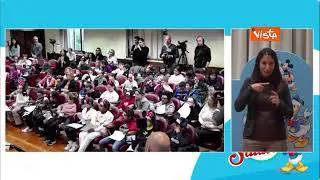 Schillaci ai bambini di 'W la  salute': "Con aiuto di Topolino diventerete campioni della salute"