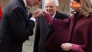 L'arrivo del Re Felipe VI e della Regina Letizia di Spagna al Quirinale con i corazzieri a cavallo