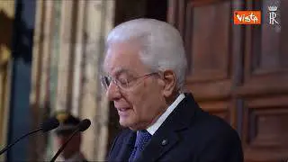 Mattarella: "Il sostegno dell' Italia per Kiev è determinato all'obiettivo di una pace giusta“