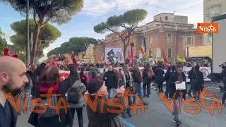 Manifestazione contro il decreto sicurezza a Roma: “Siamo migliaia, no alla repressione”