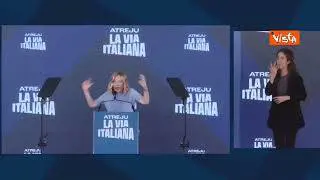 Atreju 2024, l'ironia di Meloni: "Arianna ha organizzato tutto, nonostante la foga delle nomine"