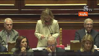 I versi "Ua Ua" della Meloni in Senato in replica all'opposizione su ruolo Governo contro la mafia