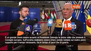 Costa: Lavoreremo per una pace giusta e per far entrare Ucraina nell'Unione Europa