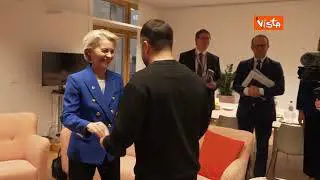 Incontro bilaterale tra Zelensky e Von Der Leyen a Bruxelles