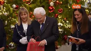 Mattarella ai bambini delle Case Famiglia e dell'Ospedale Bambin Gesù: Rendete allegro il Quirinale