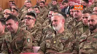 Fontana ai soldati italiani in Lettonia: L'Italia vi è vicina, grazie a voi possiamo avere libertà