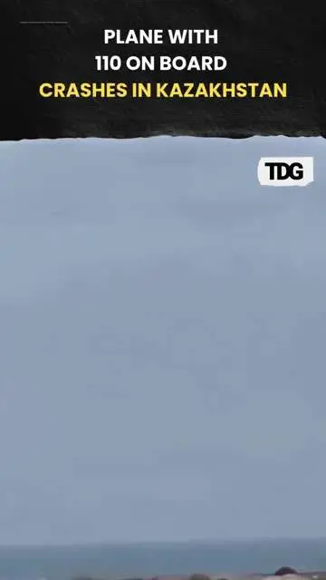 Lo schianto dell'aereo in Kazakistan
