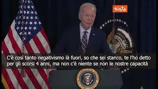 Biden ricorda l'ex Presidente Jimmy Carter: Mi ha insegnato a non perdere la speranza SOTTOTITOLI