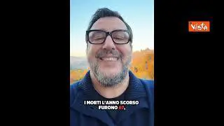 Salvini: "Con il nuovo Codice della Strada in due settimane già un calo del 25 per cento dei morti"