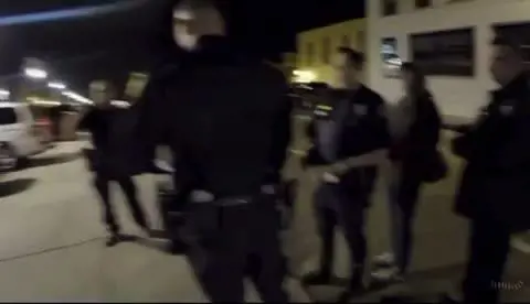 Il video ultra-realistico di una bodycam della polizia creato con l'Ia