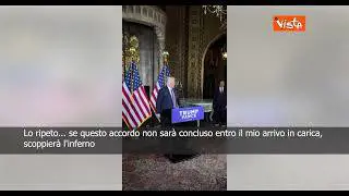 Accordo ostaggi Gaza, Trump: Se non si conclude entro mio insediamento scoppierà inferno