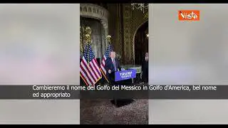 Trump: "Cambieremo il nome del Golfo del Messico in Golfo d'America"