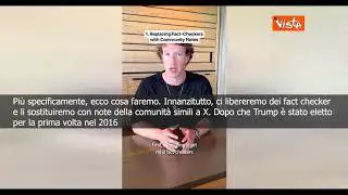 Zuckerberg: Elimineremo il fact-checking su Facebook e Instagram