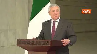 Tajani in Siria: "Vogliamo rilanciare la cooperazione economica tra i nostri Paesi"
