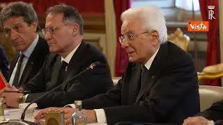 Mattarella: "Sostegno dell'Italia pieno e inalterato all'Ucraina"