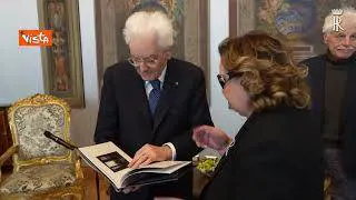 Placido e il cast di Eterno Visionario da Mattarella: Oggi per noi è una giornata felice"