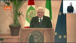 Mattarella inaugura 70esimo anno accademico Università Salento, per lui una standing ovation