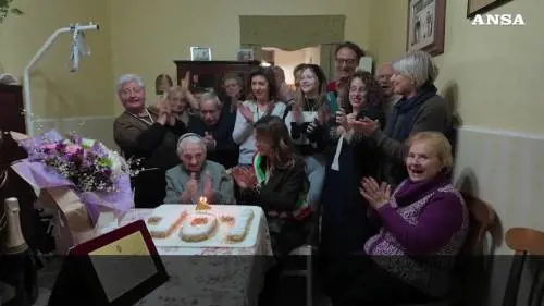 Foggia, Luigina Sabatini ha festeggiato il suo 107esimo compleanno