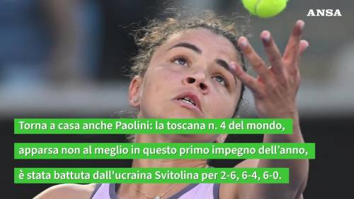 Australian Open, Italia ok con Sinner e Sonego ma perde Paolini