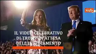 Il video (auto) celebrativo di Trump prima dell'insediamento