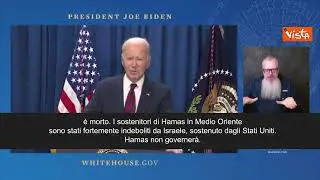 Tregua Gaza, Biden: Per prima volta armi tacciono sulla Striscia, ma Hamas non governerà
