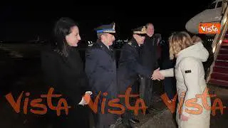 Meloni arriva a Washington per partecipare all’Inauguration day, l’insediamento di Trump Presidente