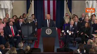 "L'età dell'oro comincia adesso". Le prime parole di Trump dopo l'insediamento