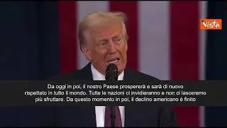 Trump: "Da questo momento in poi il declino americano è finito"