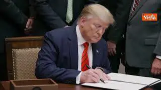 "America is back". Il primo video dell'era Trump sui social della Casa Bianca