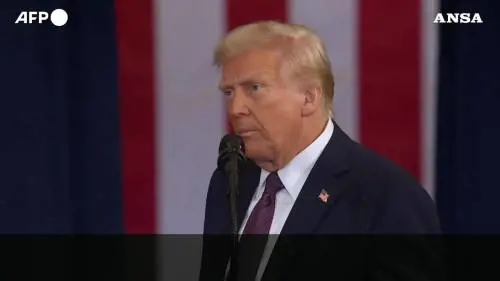 Inauguration day, Trump: "Pianteremo la nostra bandiera su Marte"