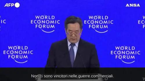 Davos, Ding: "Nessun vincitore in una guerra commerciale"